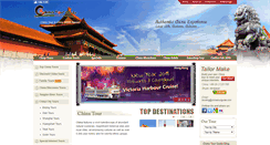 Desktop Screenshot of chinatourguide.com